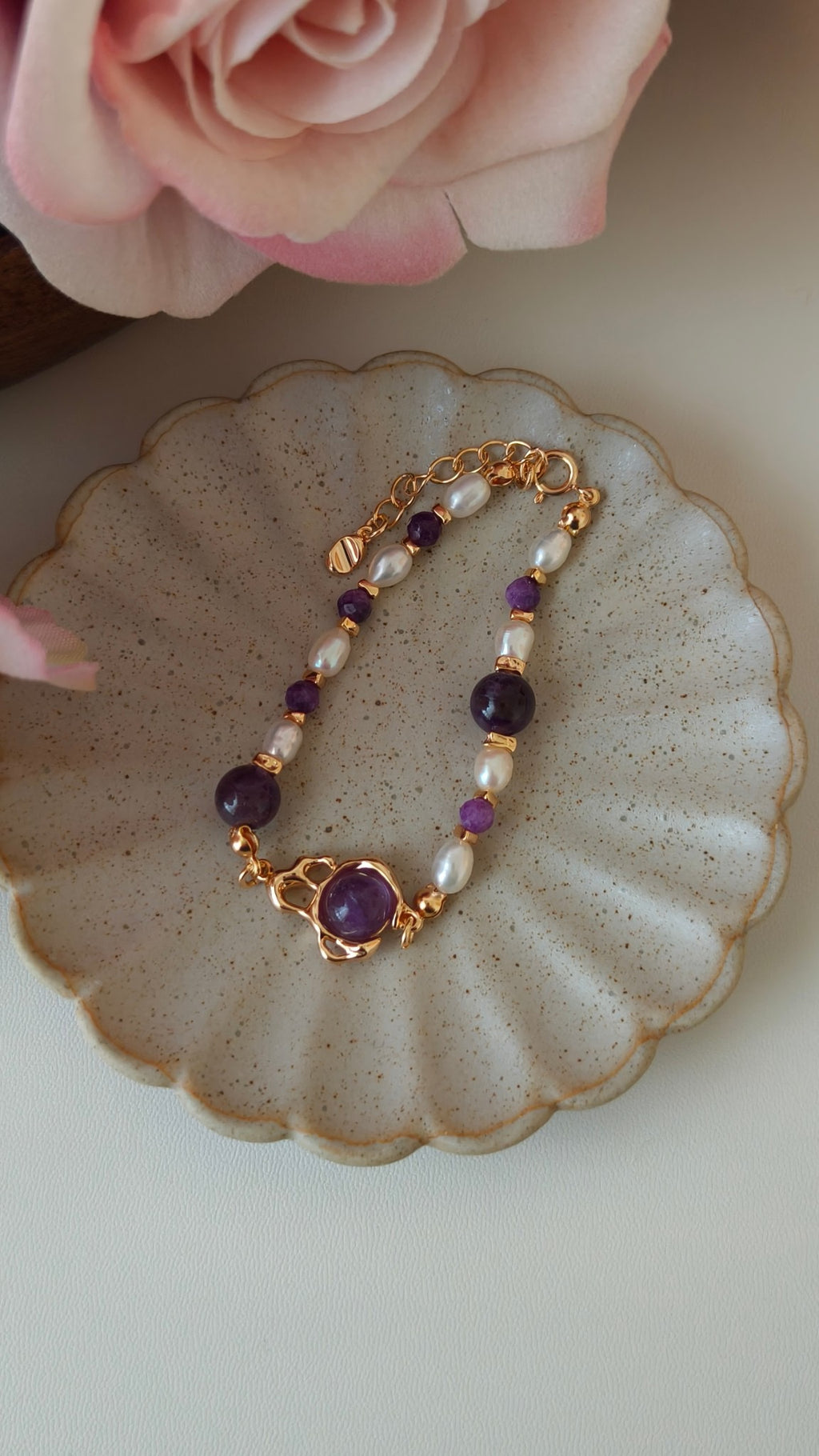 Luna Amethyst Bracelet